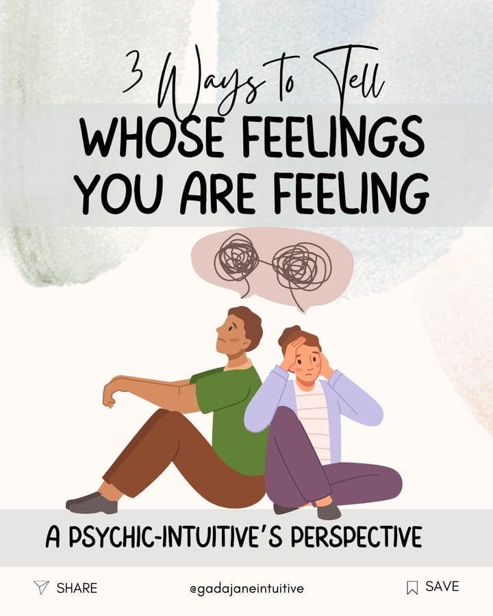 How to Tell Whose Feelings You are Feeling